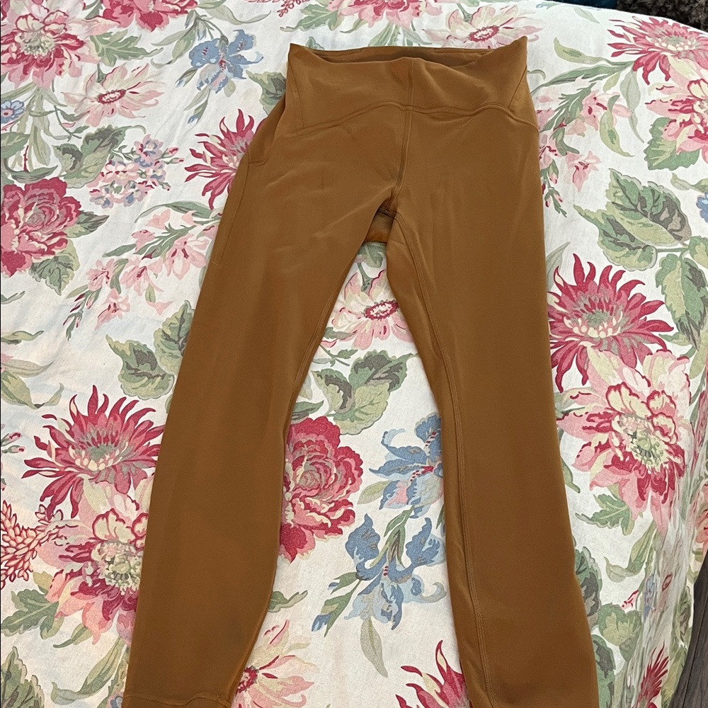 Lululemon Athletica Rust Leggings